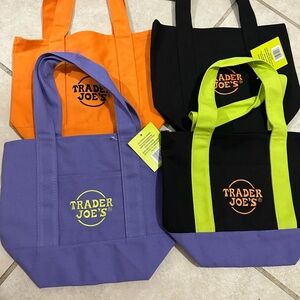 Halloween Trader Joe's Tote Bags Set